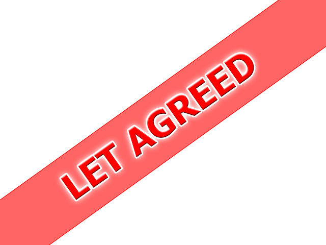 Letting Has Now Been Agreed
